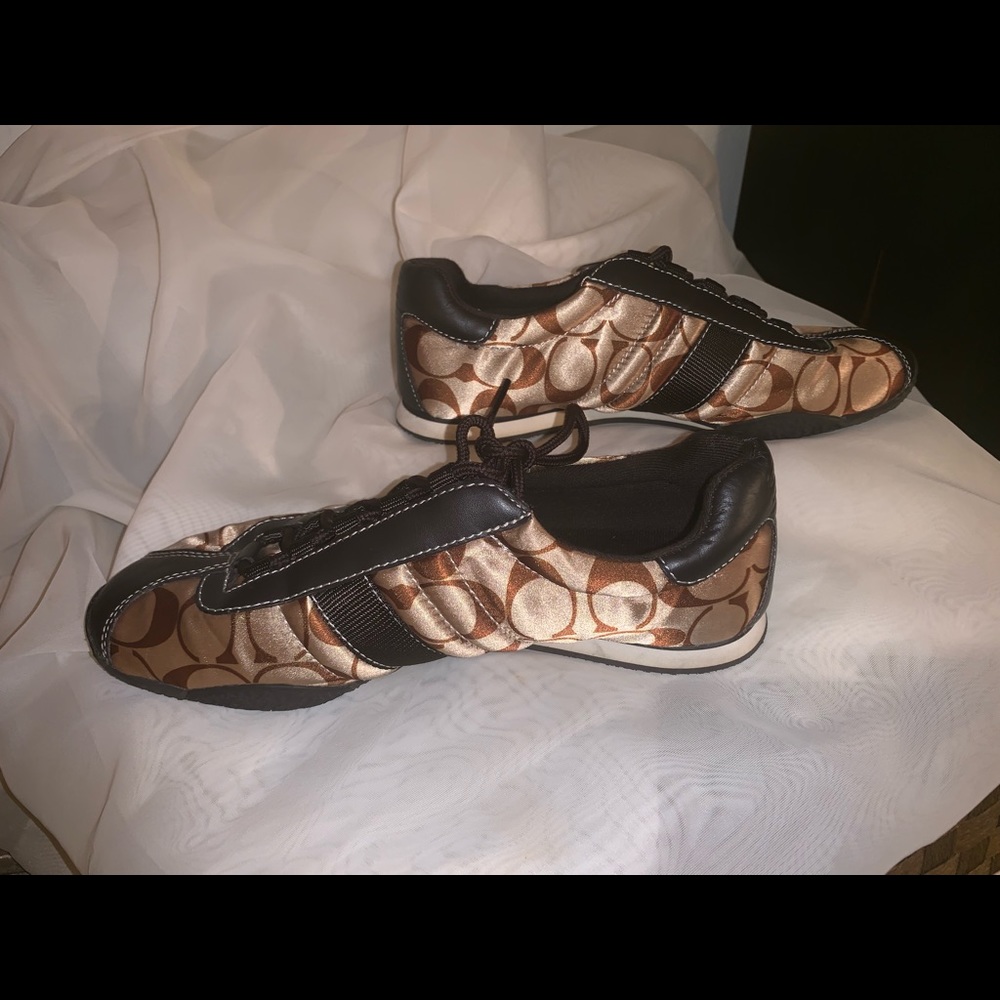 Authentic Coach tennis shoes